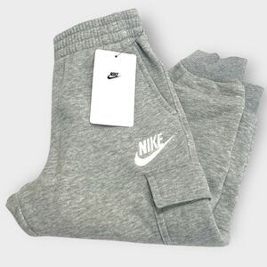 Nike Sportswear Club Fleece Cargo Pants Gray Heather Big Kids size 3-4 XS New